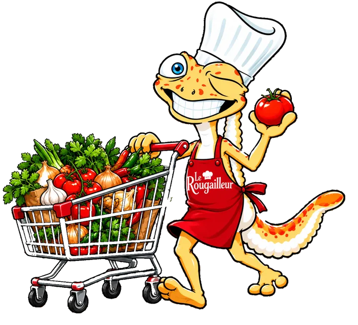 Le margouillat du Rougailleur fait le marché